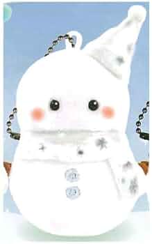 Amazon | ゆらめきグラデーション 幸せのゆきだるまぬいぐるみ 冬の